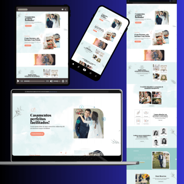 Template Site de Casamento