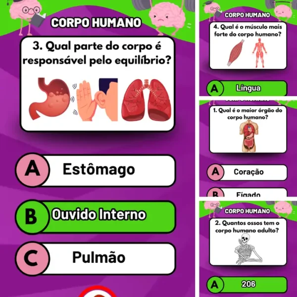 Quiz - Corpo Humano