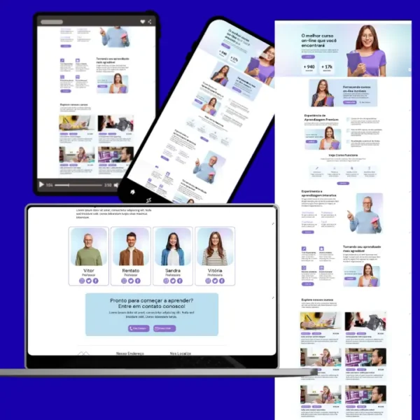Site Para Curso Online