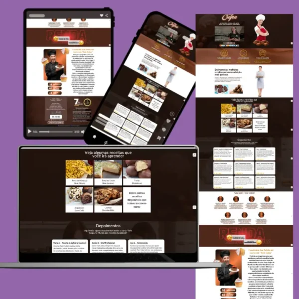 Site Para Doceria